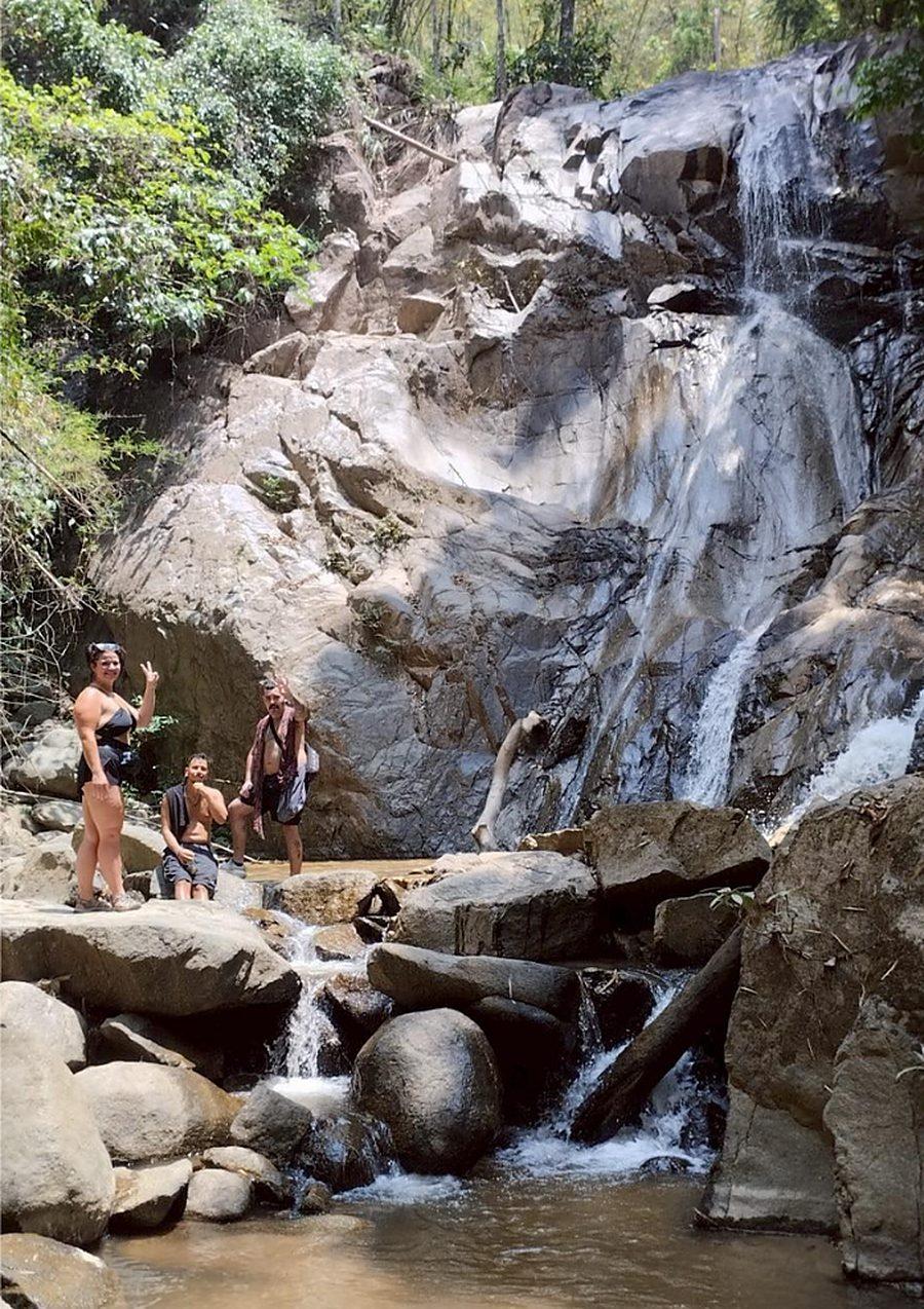 Elephants, Jungle Trek & Waterfall