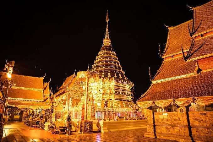 Doi Pui Sunset & Doi Suthep by Night